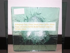 বুলেটপ্রুফ গ্লাস ২০মিমি ২৪মিমি ২৬মিমি ২৮মিমি ৩০মিমি ট্রিপল ল্যামিনেটেড ব্যালিস্টিক বুলেট প্রতিরোধী গ্লাস জানালা দরজার জন্য